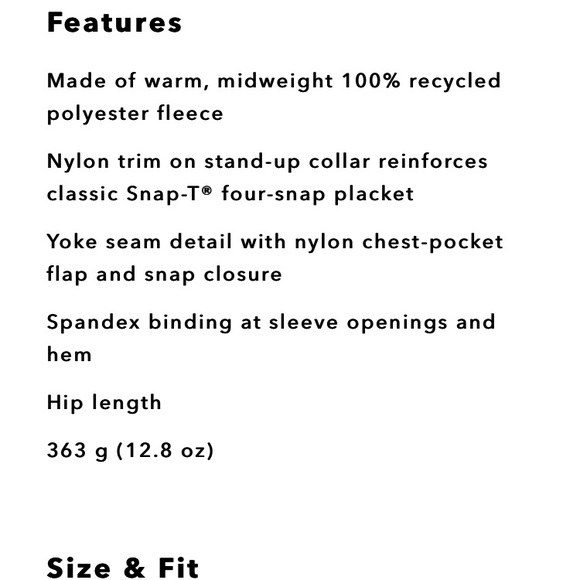 NWT!!  Womenās Patagonia Synchilla snap fleece! - Picture 6 of 8